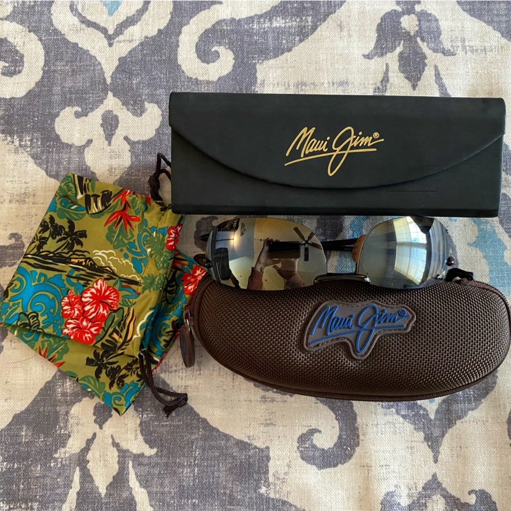 Maui Jim, amber “Makaha” polarized sunglasses